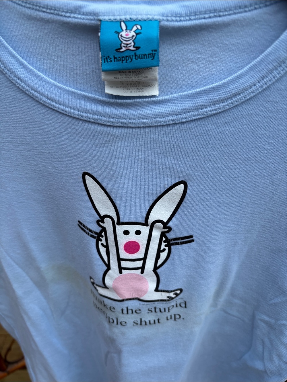 Light Blue Graphic adult tshirt
